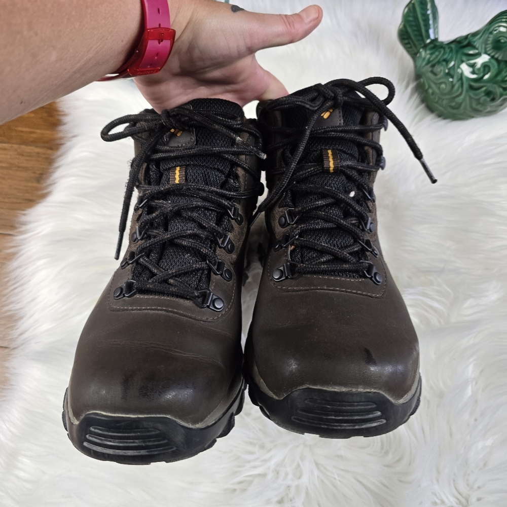 Columbia Mens Brown Hiking Boot Size 10 Wide - Picture 5 of 16